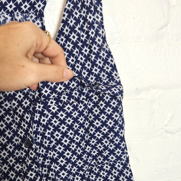 Cynthia Rowley Button-Down Tank - Picture 5 of 7